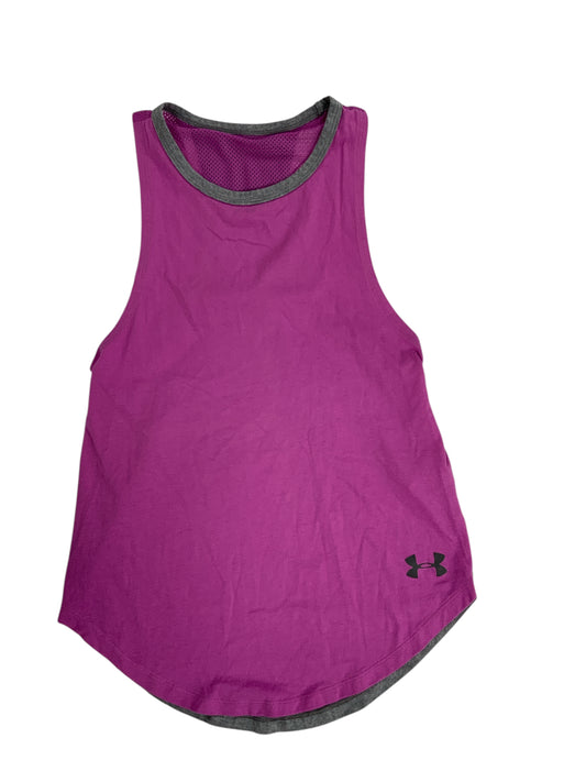 Under Armour (B) Purple Youth Size 8 Girls TankTop