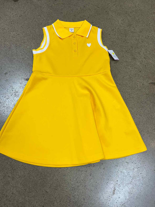 SHEIN Yellow Youth Size 6 Girls CasualDress