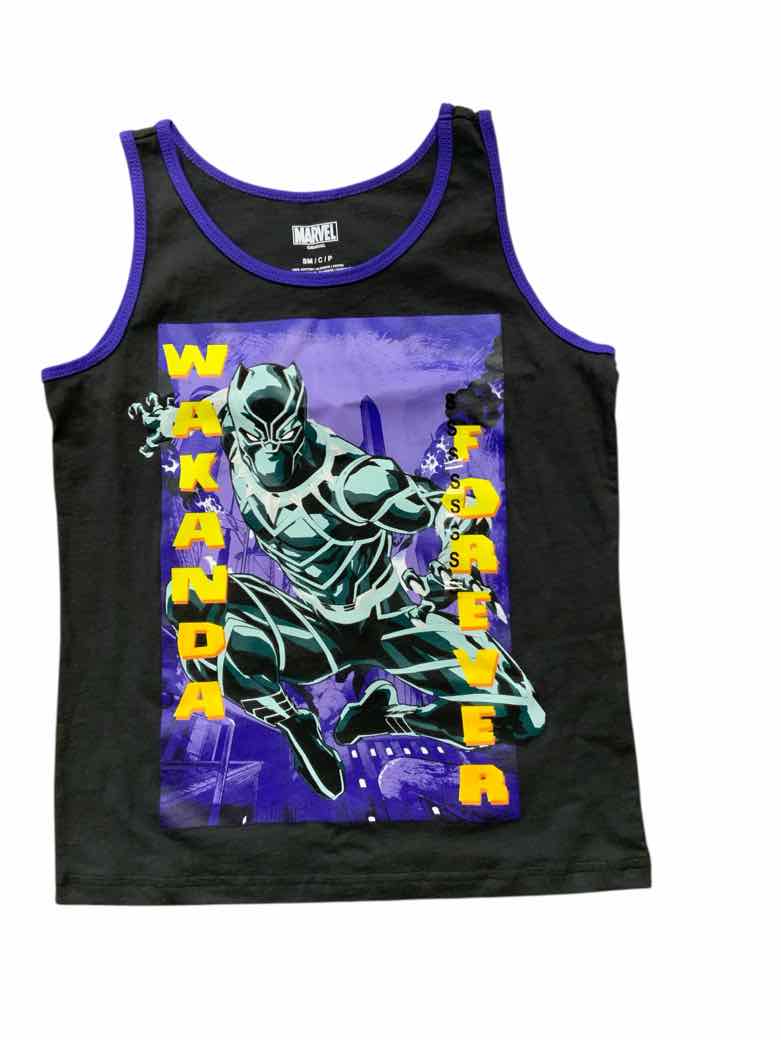 Marvel (D) Black Youth Size 10 Boys TankTop
