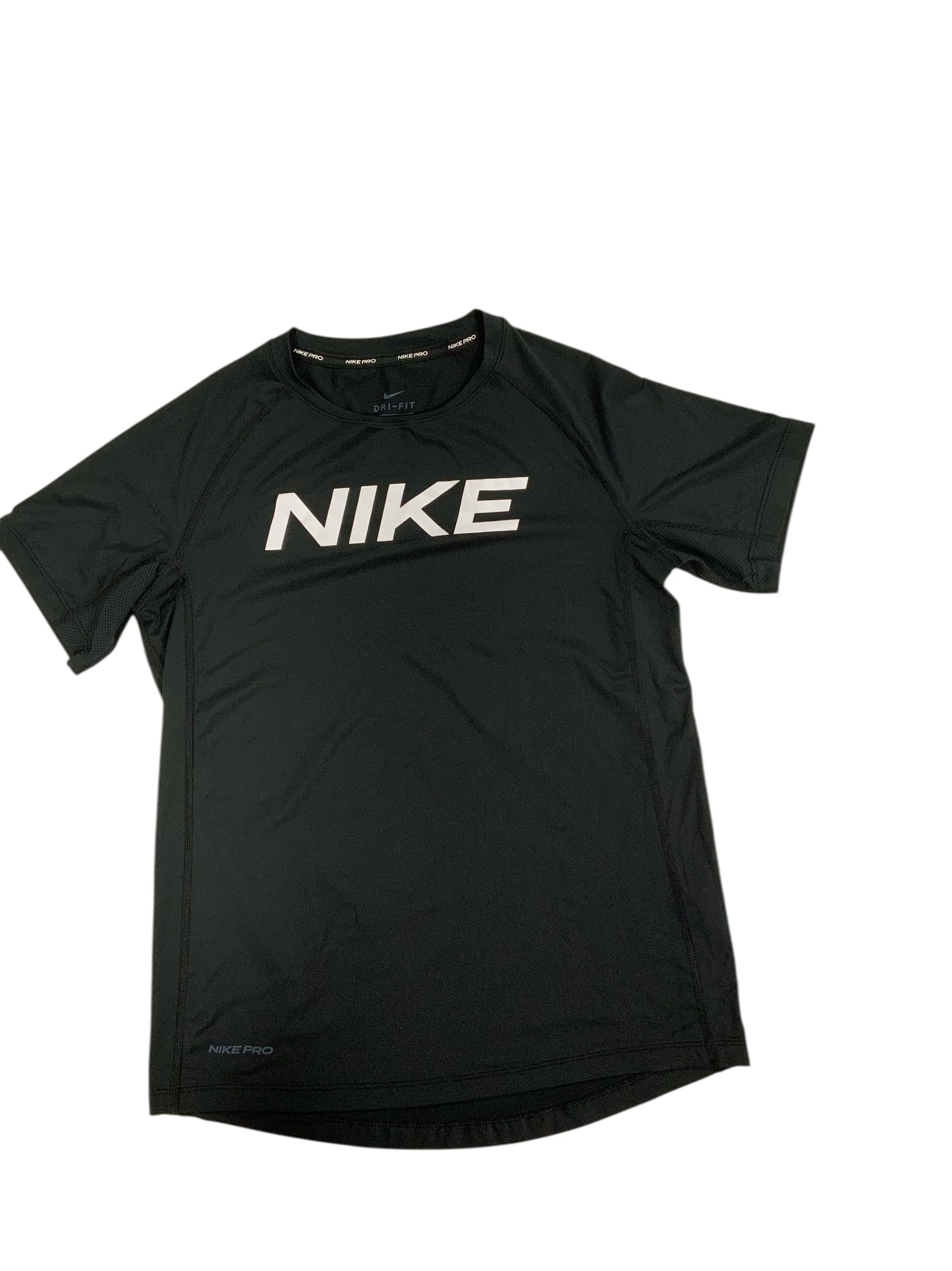 Nike (B) Black Youth Size 14 Boys SSTop