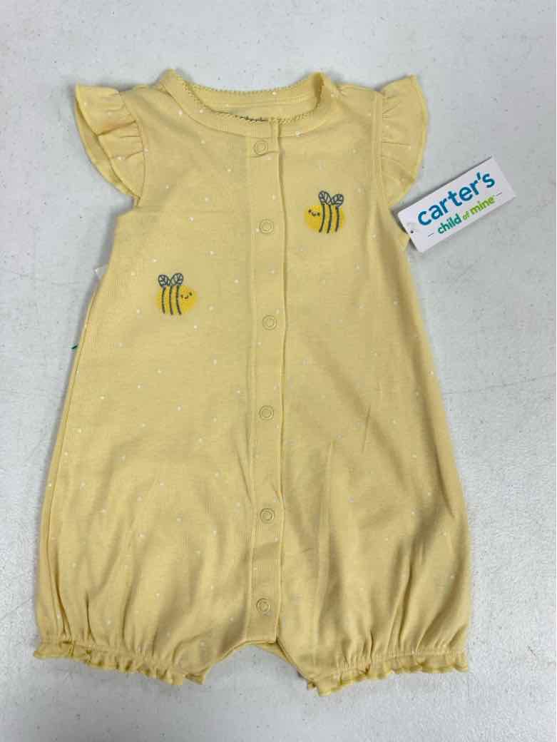 Carters (C) Yellow Infant Size 6 MO Girls 1PC Casual