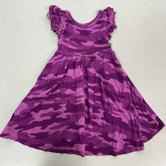 Little Sleepies (A) Purple Toddler Size 2T Girls CasualDress