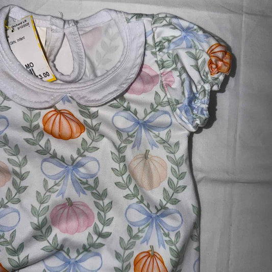 no  brand Pumpkin Infant Size 3-6 MO Girls 1PC Casual