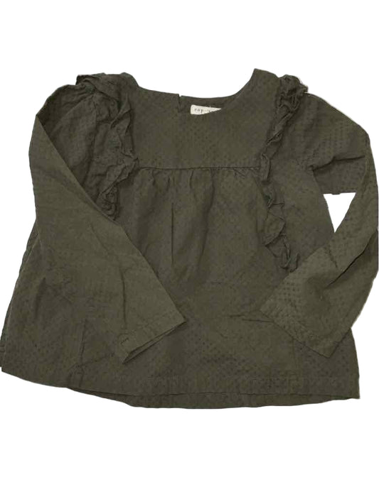 Copper Key (C) Green Youth Size 6 Girls LSTop