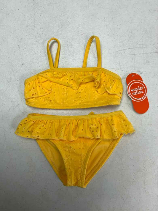 Wonder Nation (E) Yellow Infant Size 18 MO Girls 2PCSwimwear