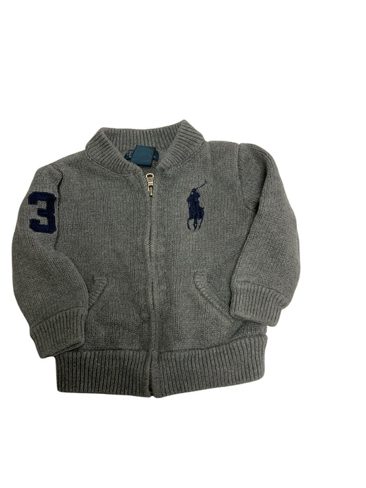 Ralph Lauren (A) Gray Infant Size 18 MO Boys Jacket Heavy
