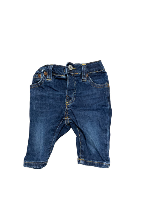 Polo Ralph Lauren (A) Blue Infant Size 3 MO Boys Jeans