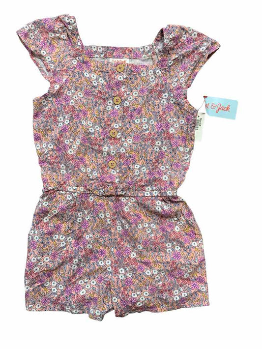 Cat and Jack (D) Pink Youth Size 6X Girls CasualRomper