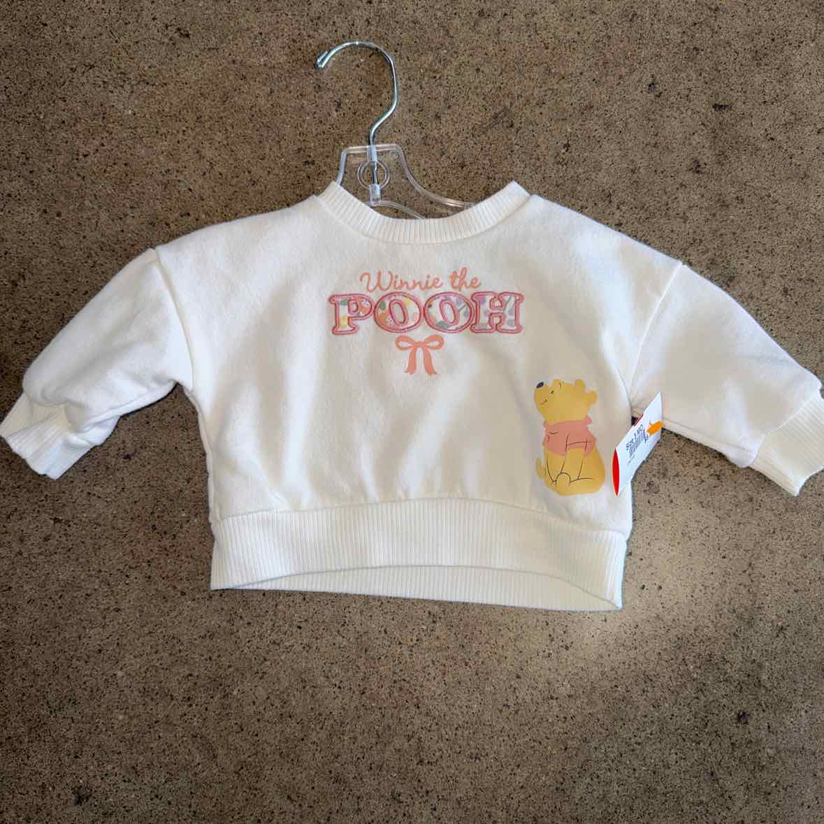 Disney (B) Cream Infant Size 3 MO Girls LSTop