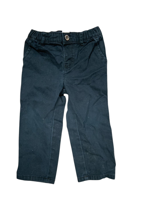 Carters (C) Black Infant Size 24 MO Boys PantChino