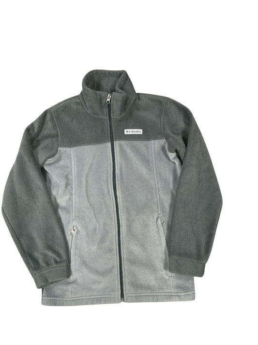 Columbia - Clothing (B) Gray Youth Size 12 Boys Jacket Fleece