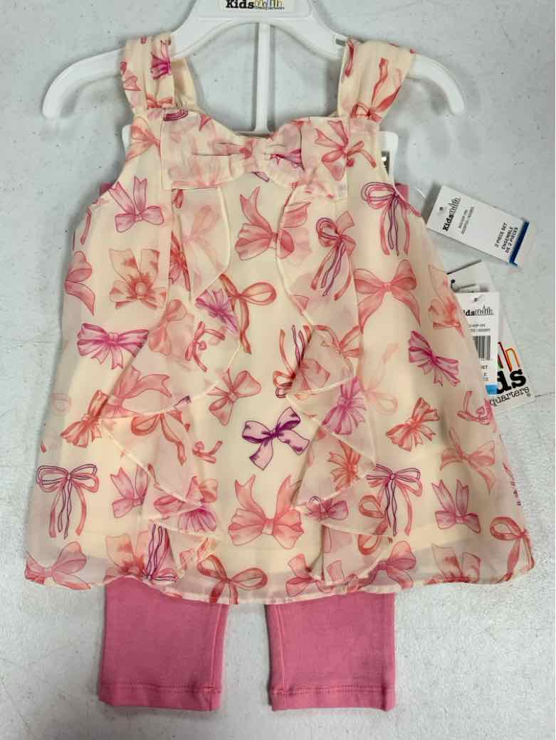 Kids Headquarters (D) Pink Infant Size 24 MO Girls 2PC Casual
