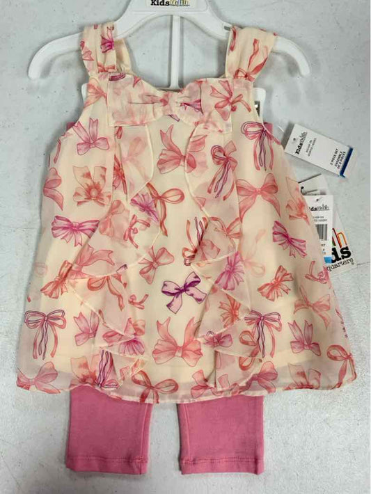 Kids Headquarters (D) Pink Infant Size 24 MO Girls 2PC Casual
