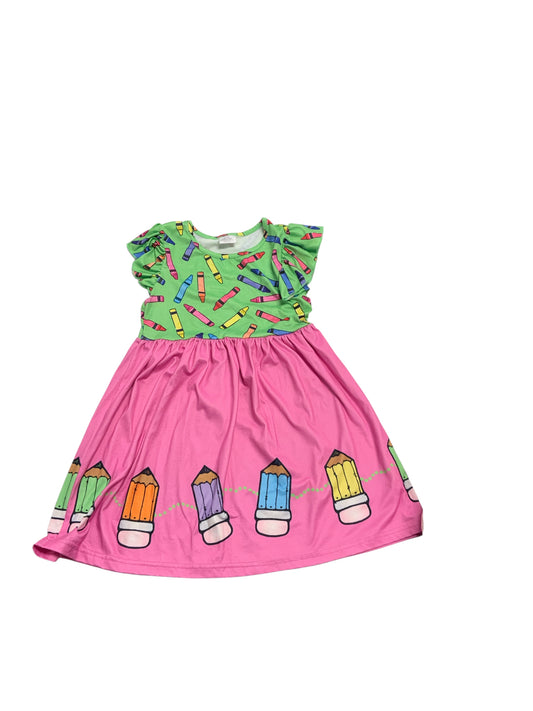 no brand Green Toddler Size 5-6 Girls CasualDress