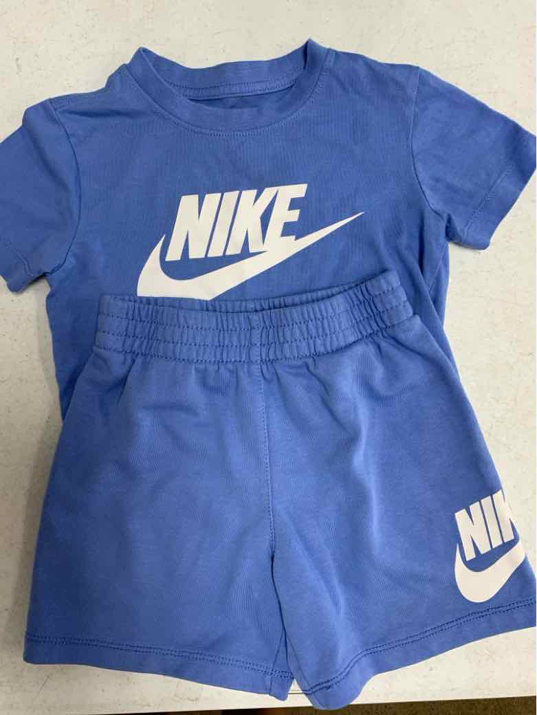 Nike (B) Blue Toddler Size 4 Boys 2PCCasual