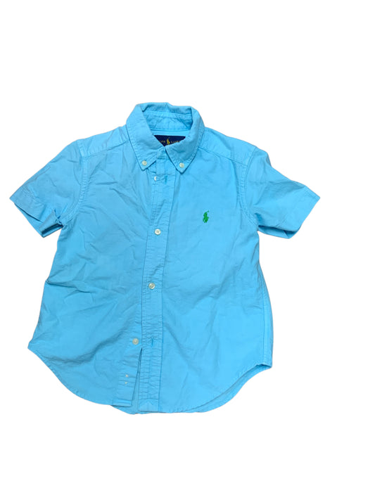 Ralph Lauren (A) Blue Toddler Size 3T Boys ButtondownSS