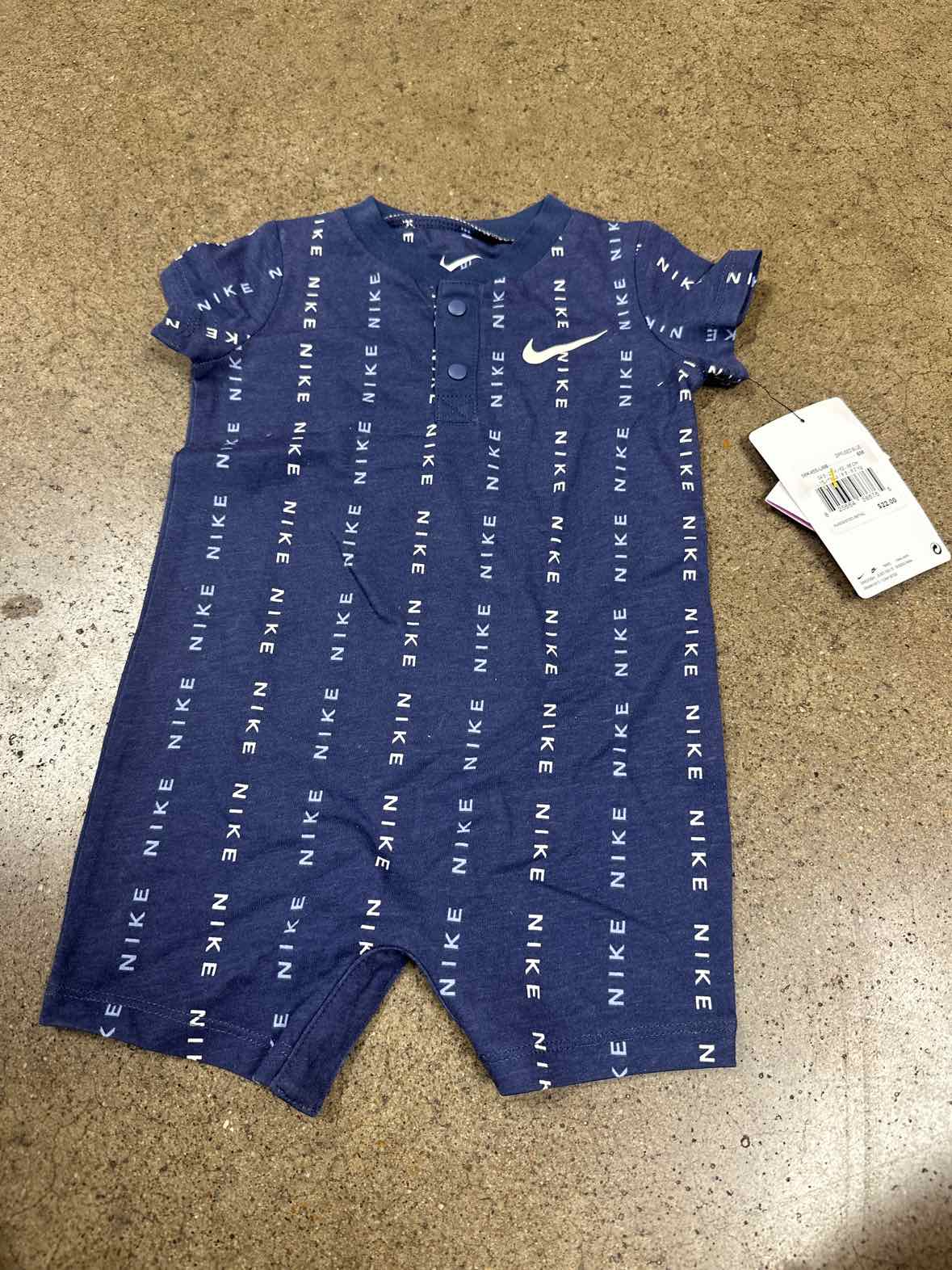 Nike (B) Blue Infant Size 6 MO Boys 1PC Casual
