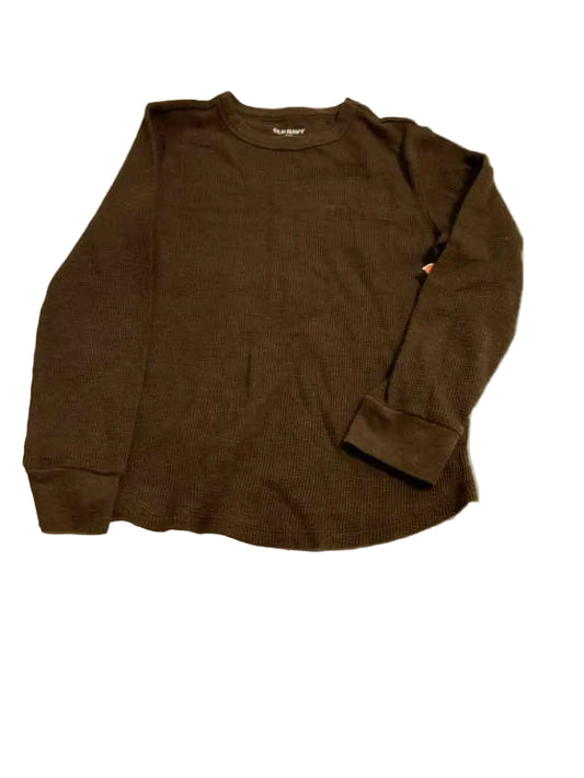 Old Navy (C) Brown Youth Size 8 Boys LSTopBasic