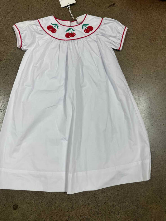the yellow lamb White Toddler Size 4 Girls CasualDress