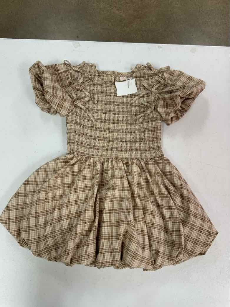 GB Girls (AA) Cream Toddler Size 5 Girls CasualDress