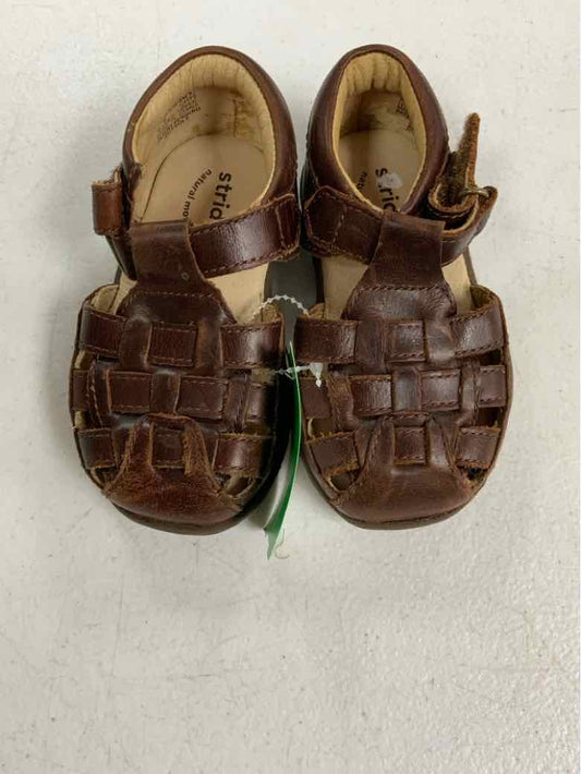 Stride Rite (B) Brown Toddler Shoe Size 5 (Toddler) Boys SandalsBasic