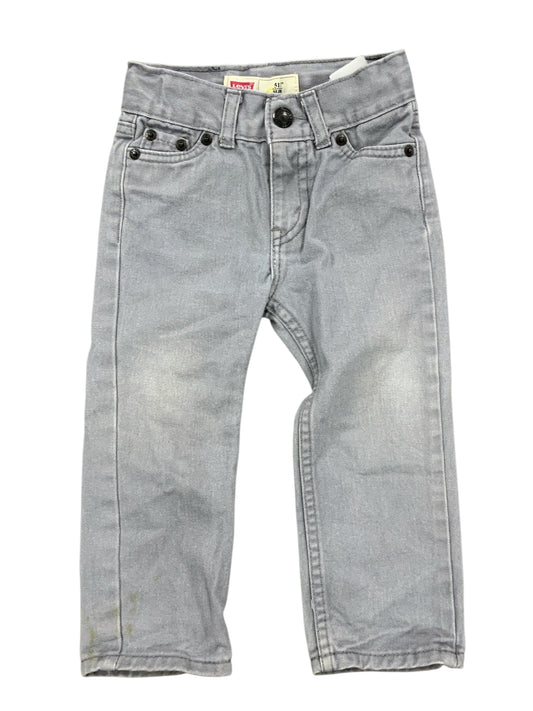 Leviâ€™s Gray Infant Size 24 MO Boys Jeans