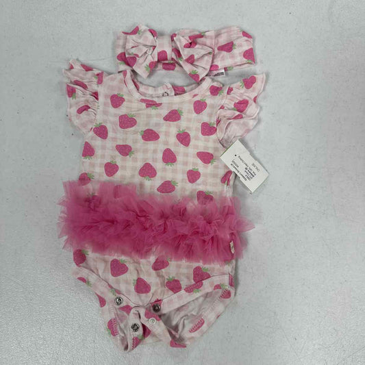 Milkberry (B) Pink Infant Size 3 MO Girls 2PC Casual