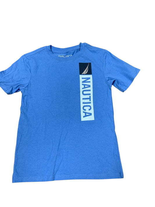 Nautica (B) Blue Youth Size 7 Boys SSTop