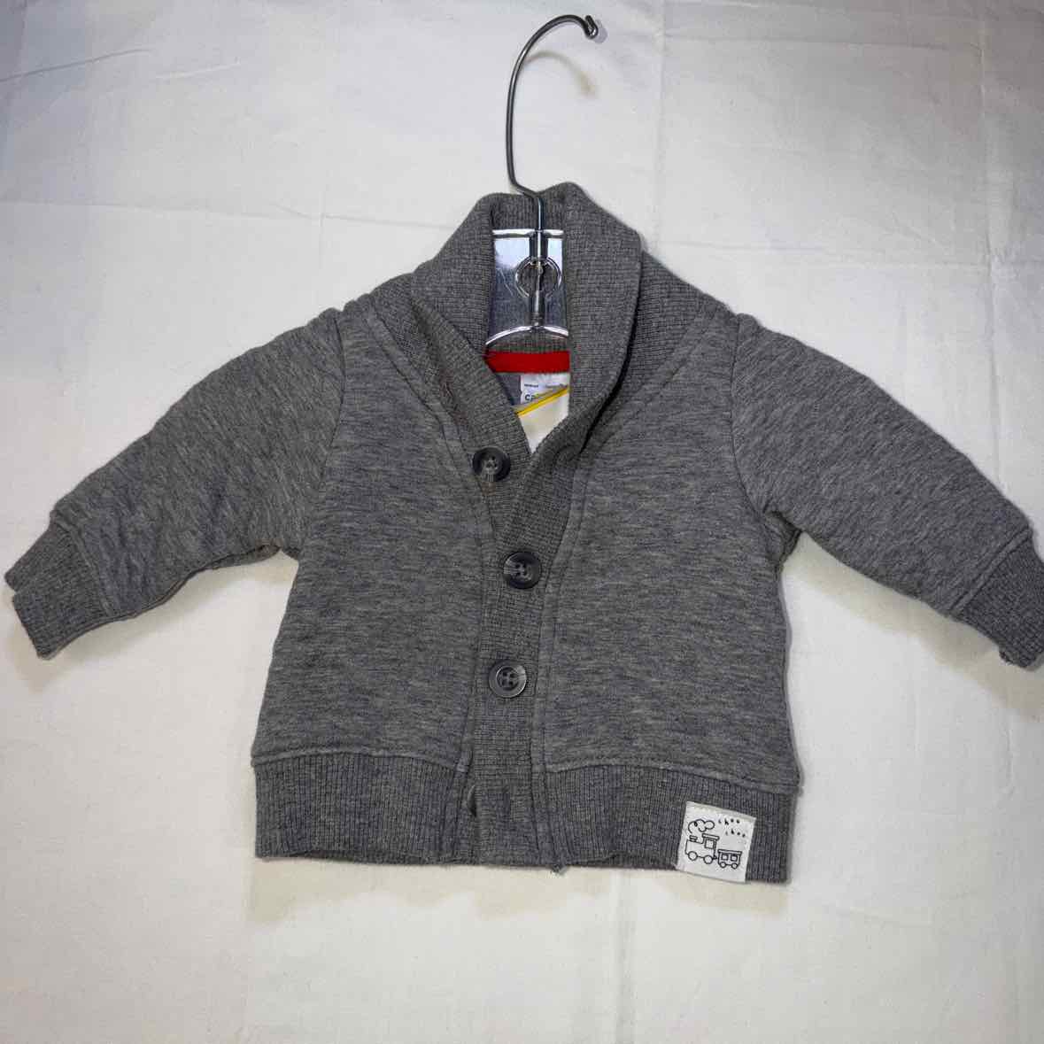 Carters (C) Gray Infant Size NB Boys Jacket Light