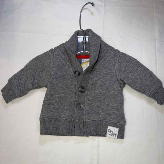 Carters (C) Gray Infant Size NB Boys Jacket Light