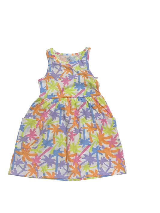 Wonder Nation (E) White Toddler Size 5 Girls CasualDress