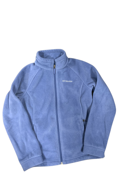 Columbia - Clothing (B) Blue Youth Size 12 Girls Jacket Fleece