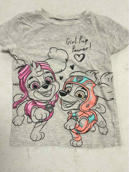 Nickelodeon (C) Gray Toddler Size 5T Girls SSTop
