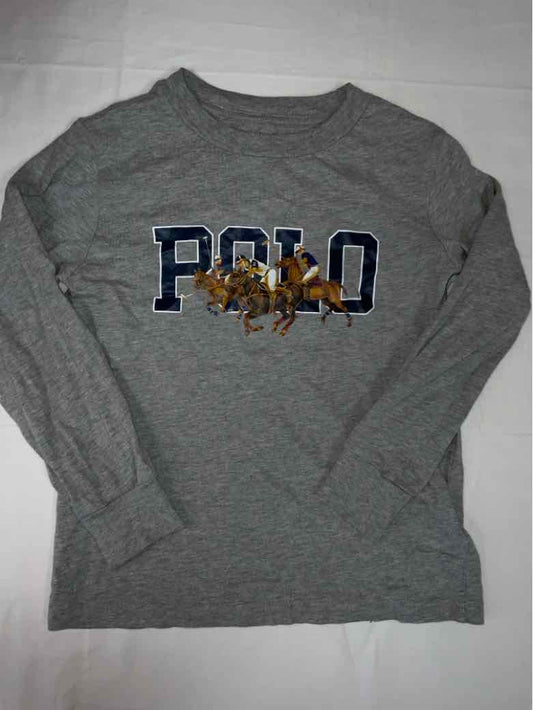 Polo Ralph Lauren (A) Gray Toddler Size 5 Boys LSTop